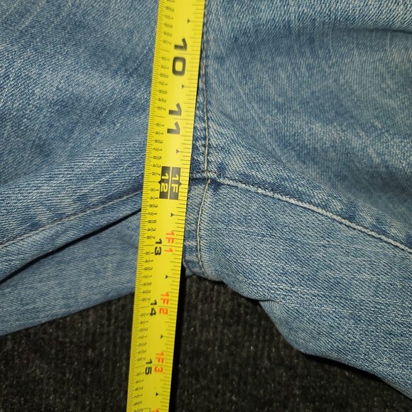 Tommy Hilfiger Women's Size 22 Jeans Light Wash Stretch Super Wide Leg‎ Y2K - Picture 4 of 12